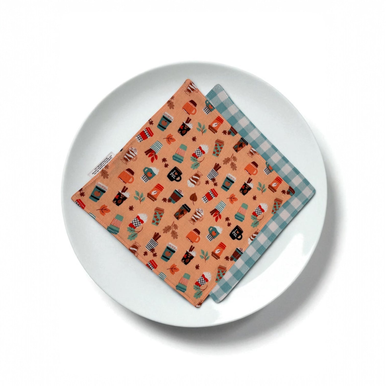 Reusable Napkins - Pumpkin Spice Latte