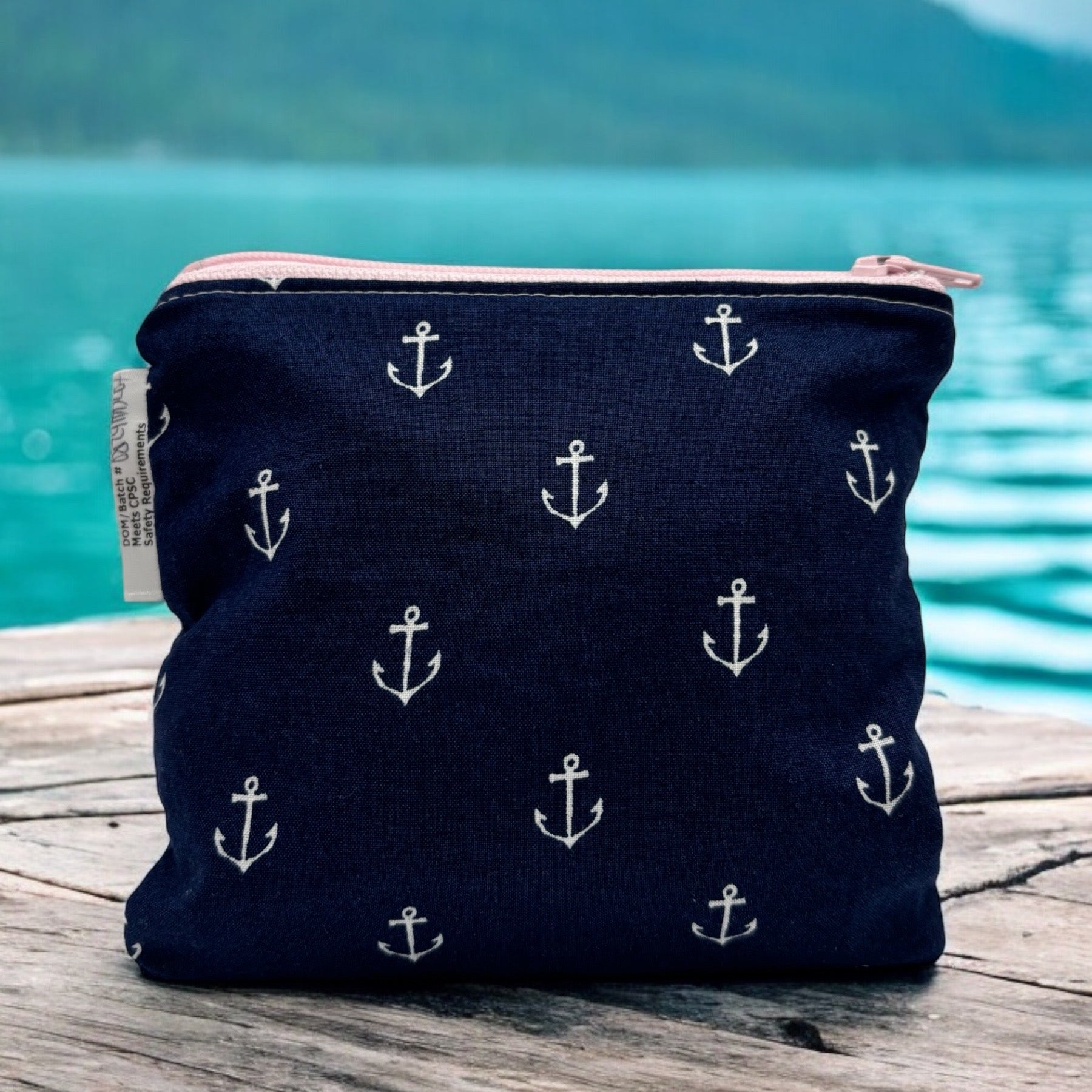 Toddler Sized Reusable Zippered Bag Anchors