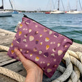 Sandwich Sized Reusable Zippered Bag Strawberries