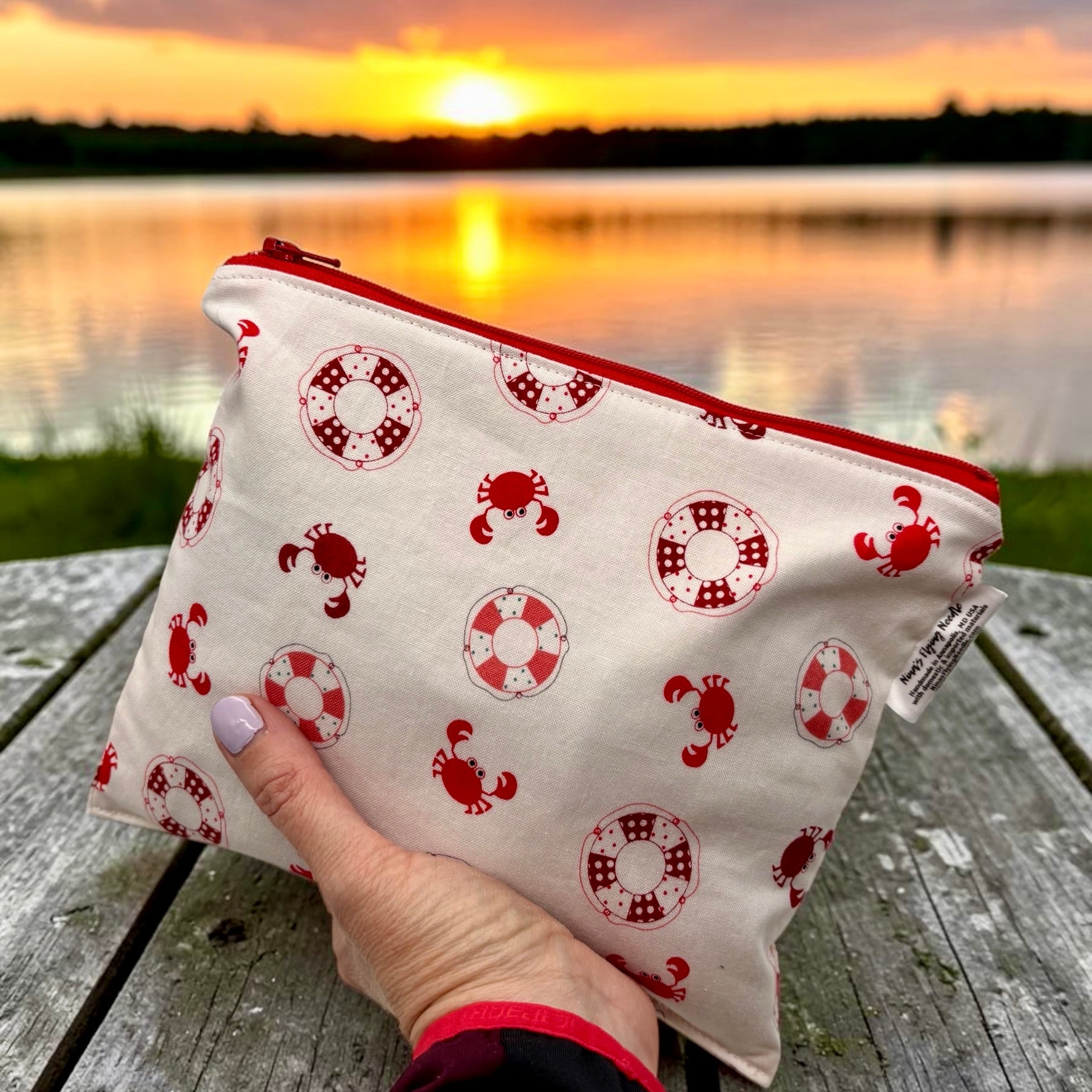 Small Sized Wet Bag Crabs and Lifesavers