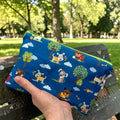 Snack Sized Reusable Zippered Bag Dogs in the Park