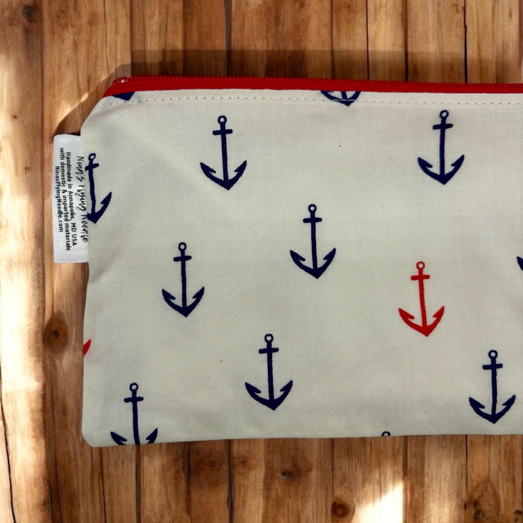 Knick Knack Sized Reusable Zippered Bag Combo Music and Dots