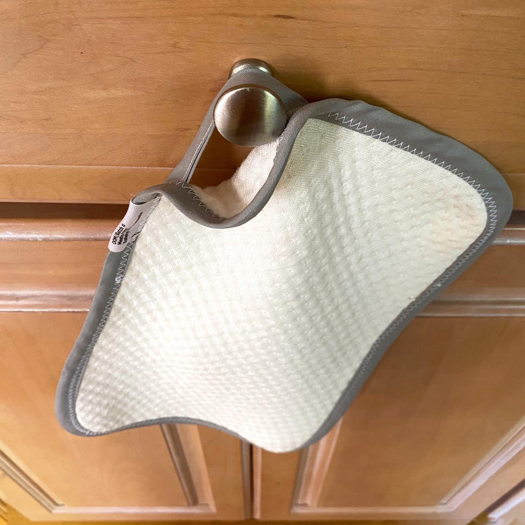 Set of 2 Reusable STANDARD Paper Towels - Cheetah on Black