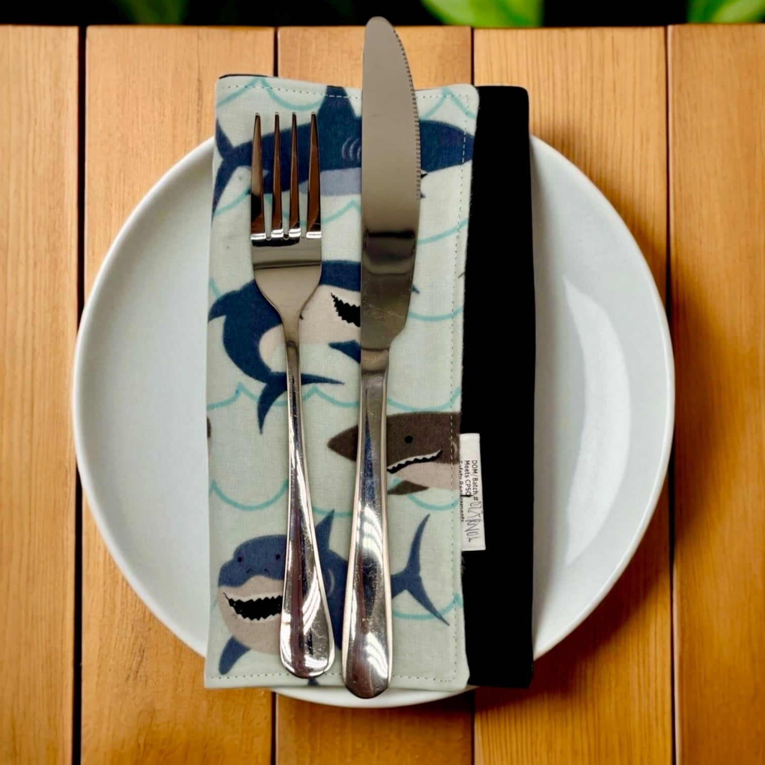 Reusable Napkins - Sharks