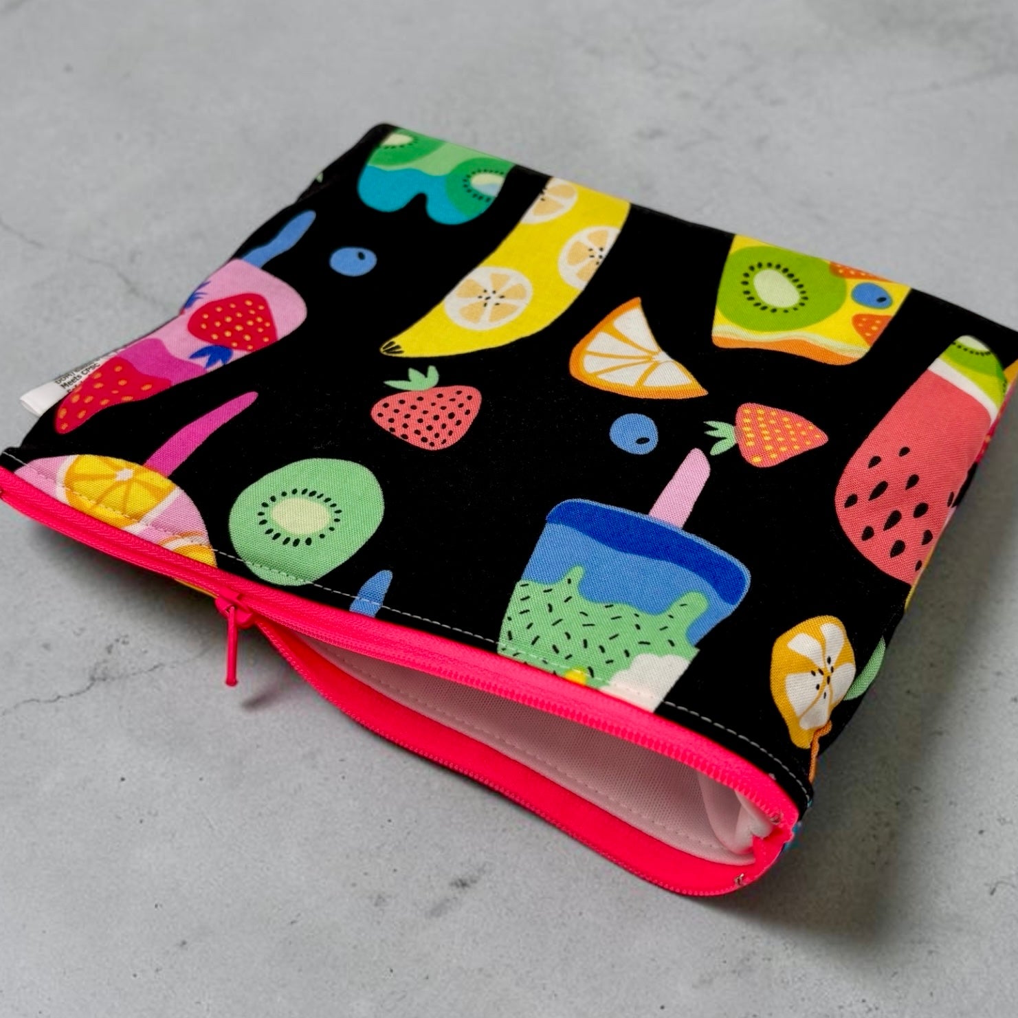 Sandwich Sized Reusable Zippered Bag Popsicles