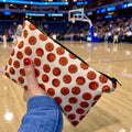Snack Sized Reusable Zippered Bag Basketball