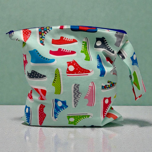 Large Wet Bag with Handle Shoes