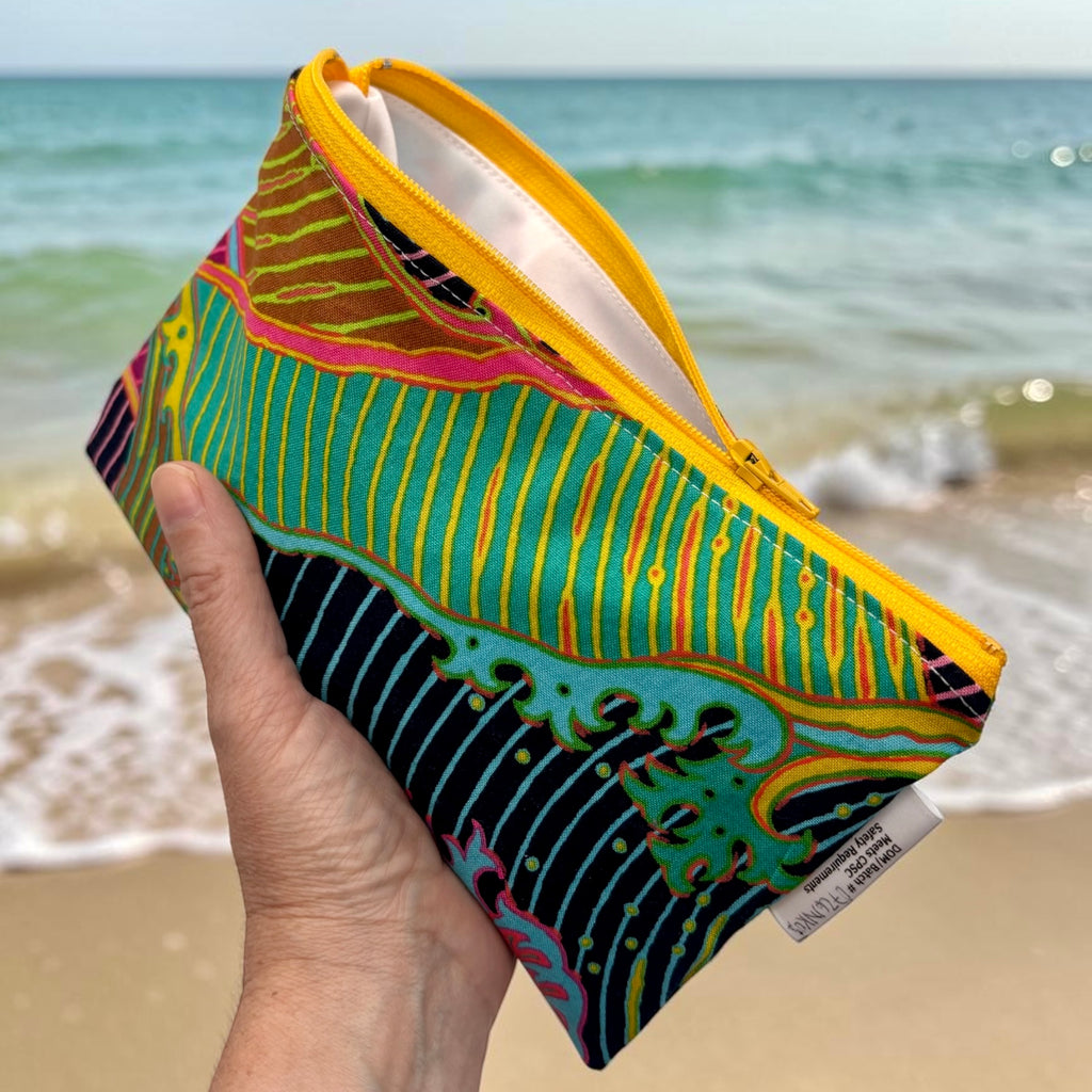 Snack Sized Reusable Zippered Bag Soccer Balls