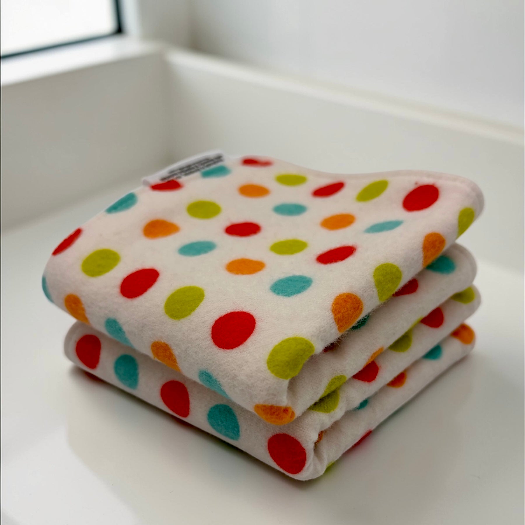 Wash Cloth - Regular - Dots Colorful