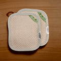 Set of 2 TINY Reusable Paper Towels - Off White - Sparkly Hooks