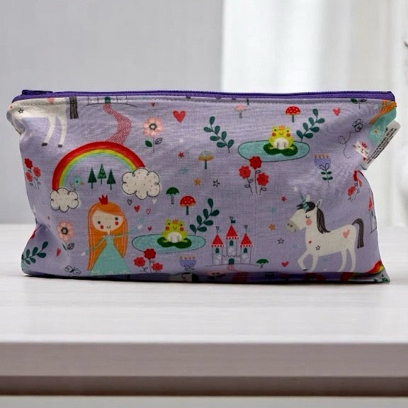 Travel Sized Wet Bag Princesses, Rainbows and Unicorns