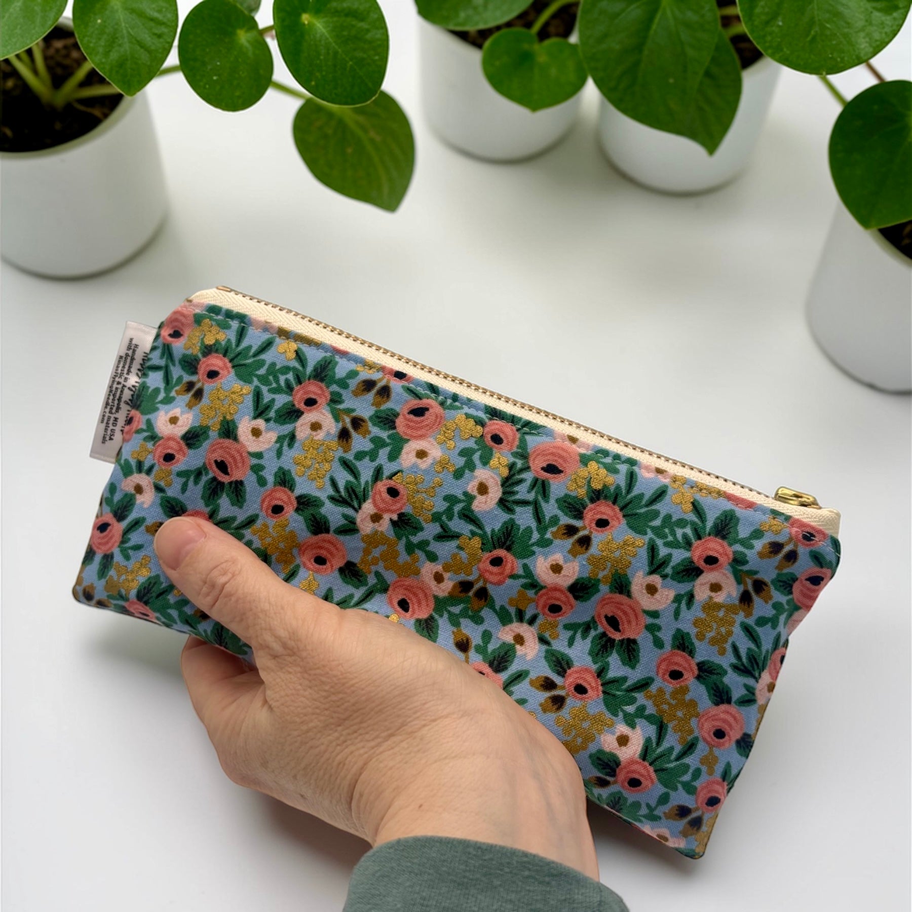 Knick Knack Sized Reusable Zippered Bag Rifle Paper Co Purple