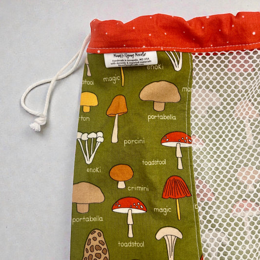 Large Produce Bag Mushrooms