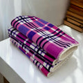 Wash Cloths - Minis - Plaid - Purple/Pink