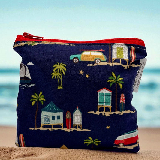 Toddler Sized Reusable Zippered Bag Beach