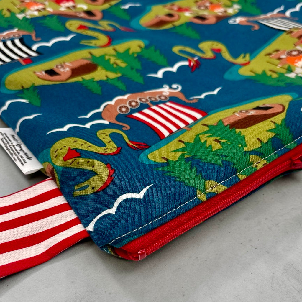 Large Wet Bag with Handle Vikings