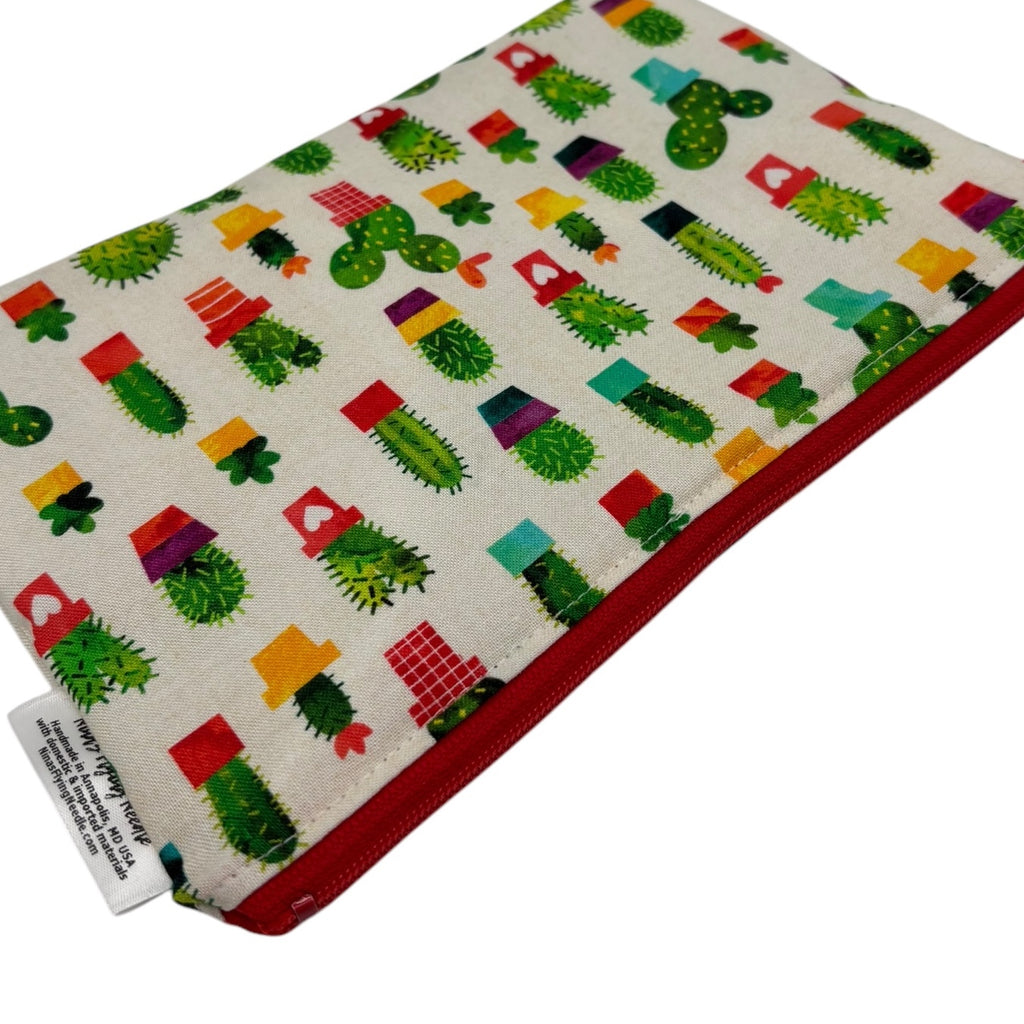 Snack Sized Reusable Zippered Bag Potted Plants