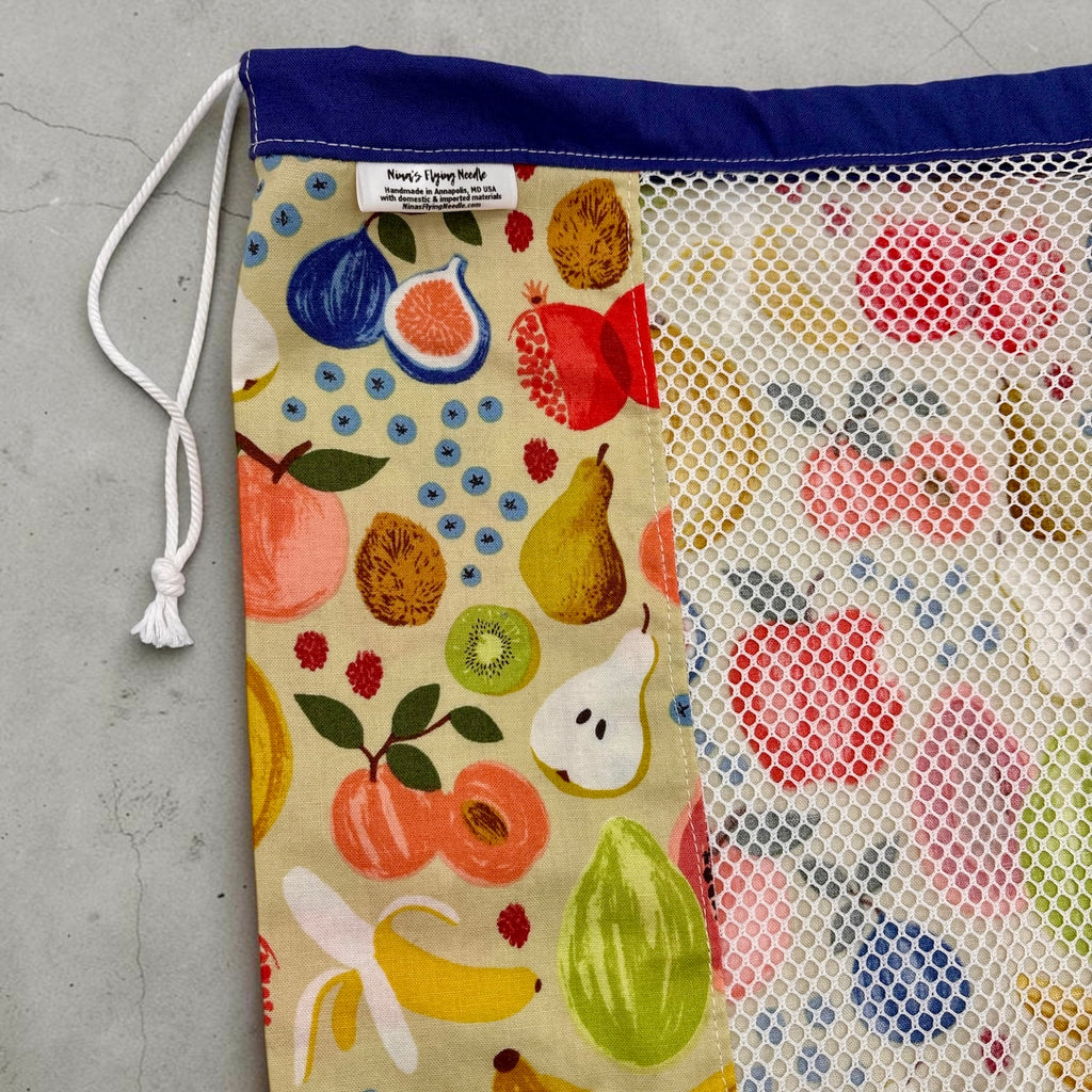 Large Produce Bag Fruit Colorful