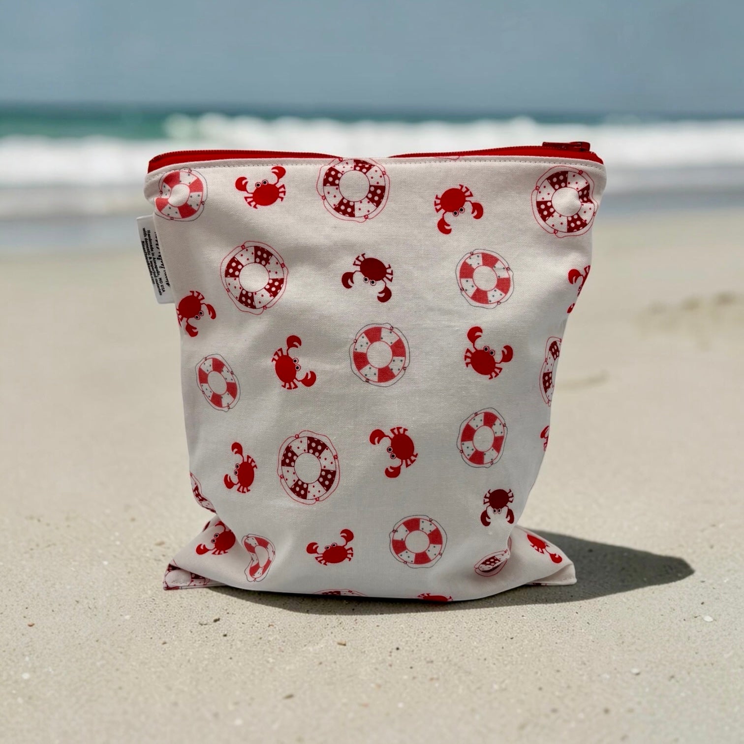 Medium Sized Wet Bag Crabs and Lifesavers