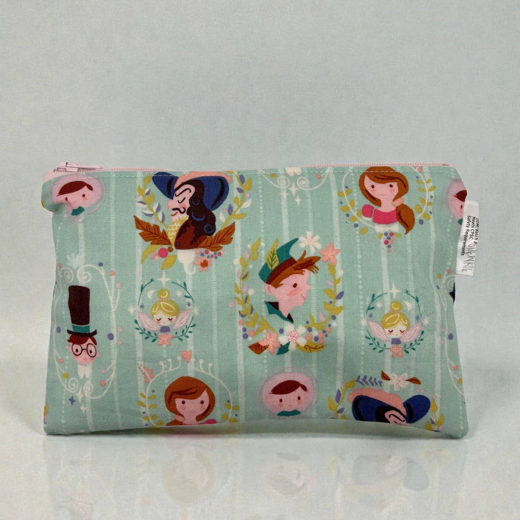 Snack Sized Reusable Zippered Bag Dolphins