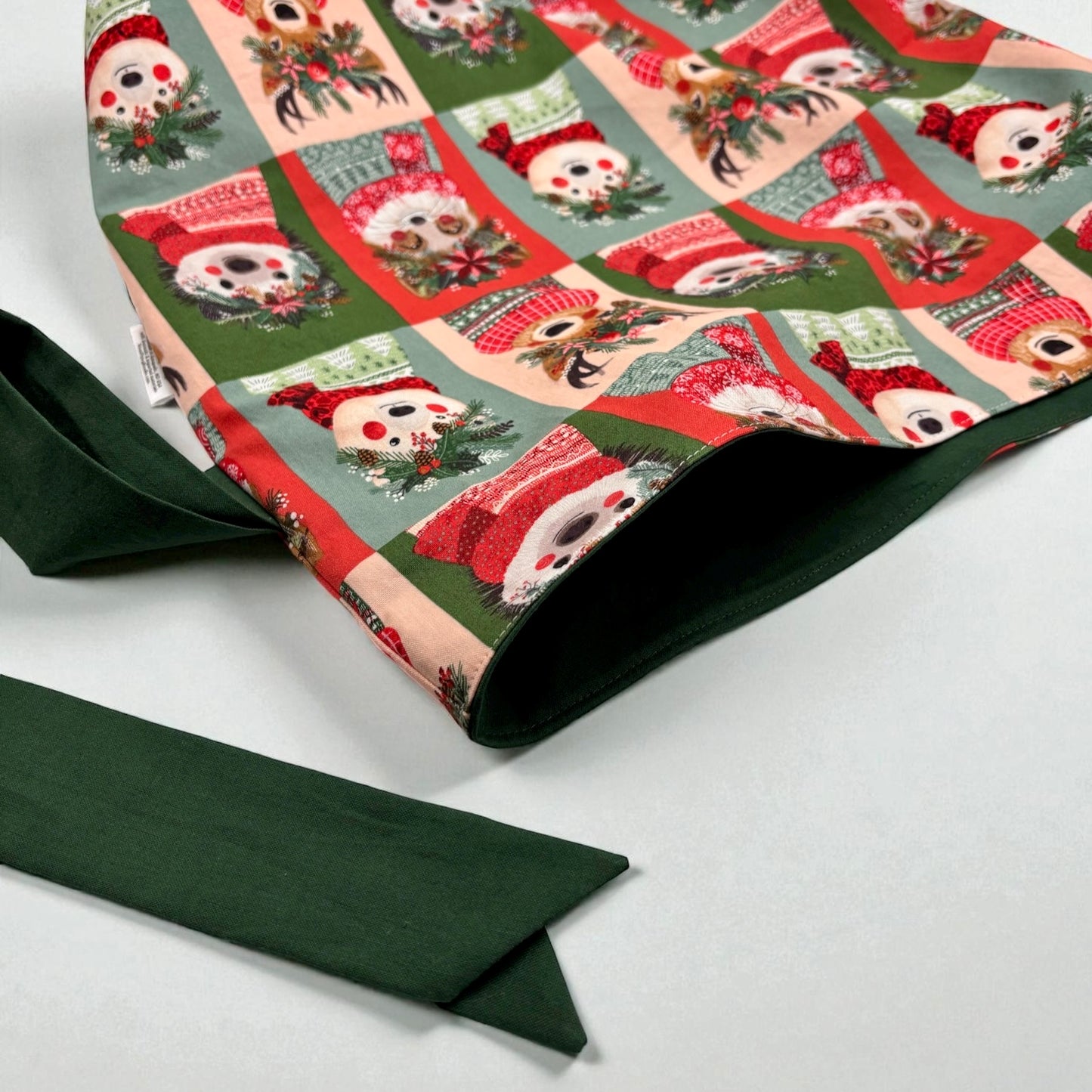 Going All Out Gift Bag - Animals with Christmas Wreaths