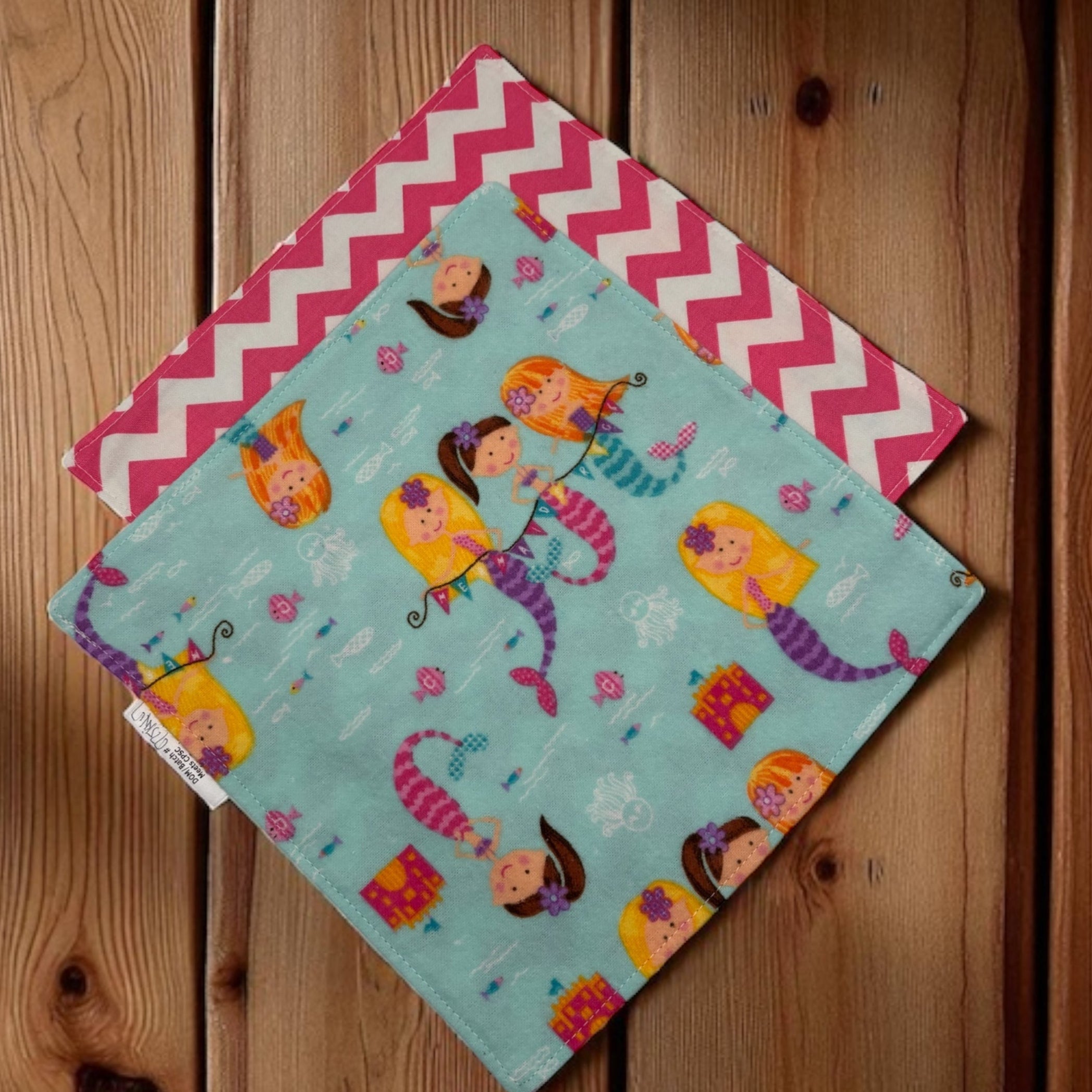 Reusable Napkins - Mermaids