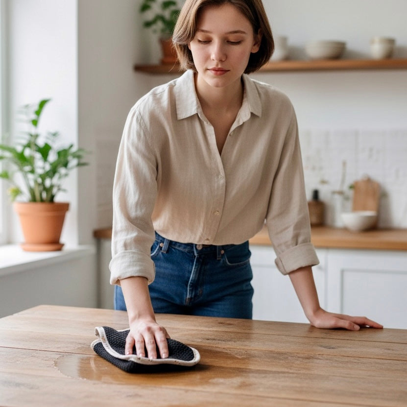Combo Set of 2 Paper Towels - Bees in Black