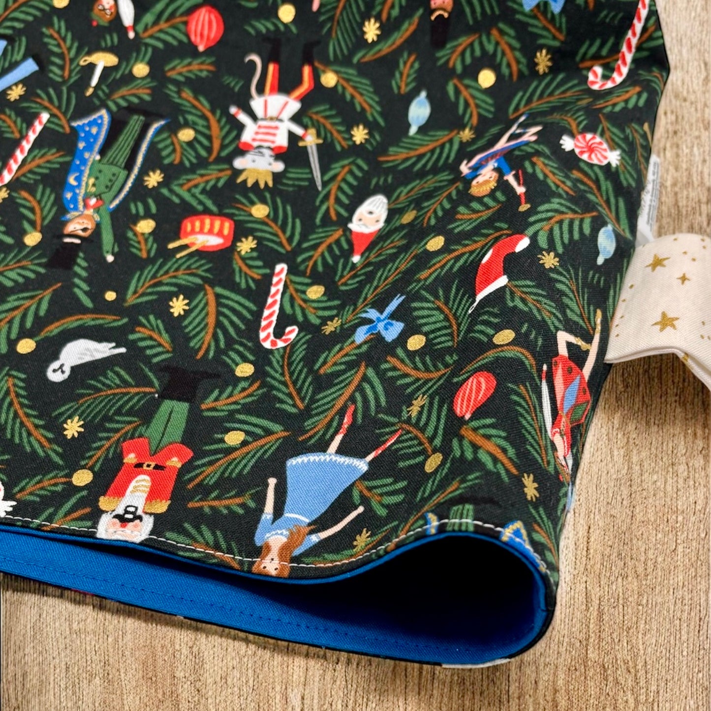 Just Right Gift Bag - Nutcracker with Gold Details