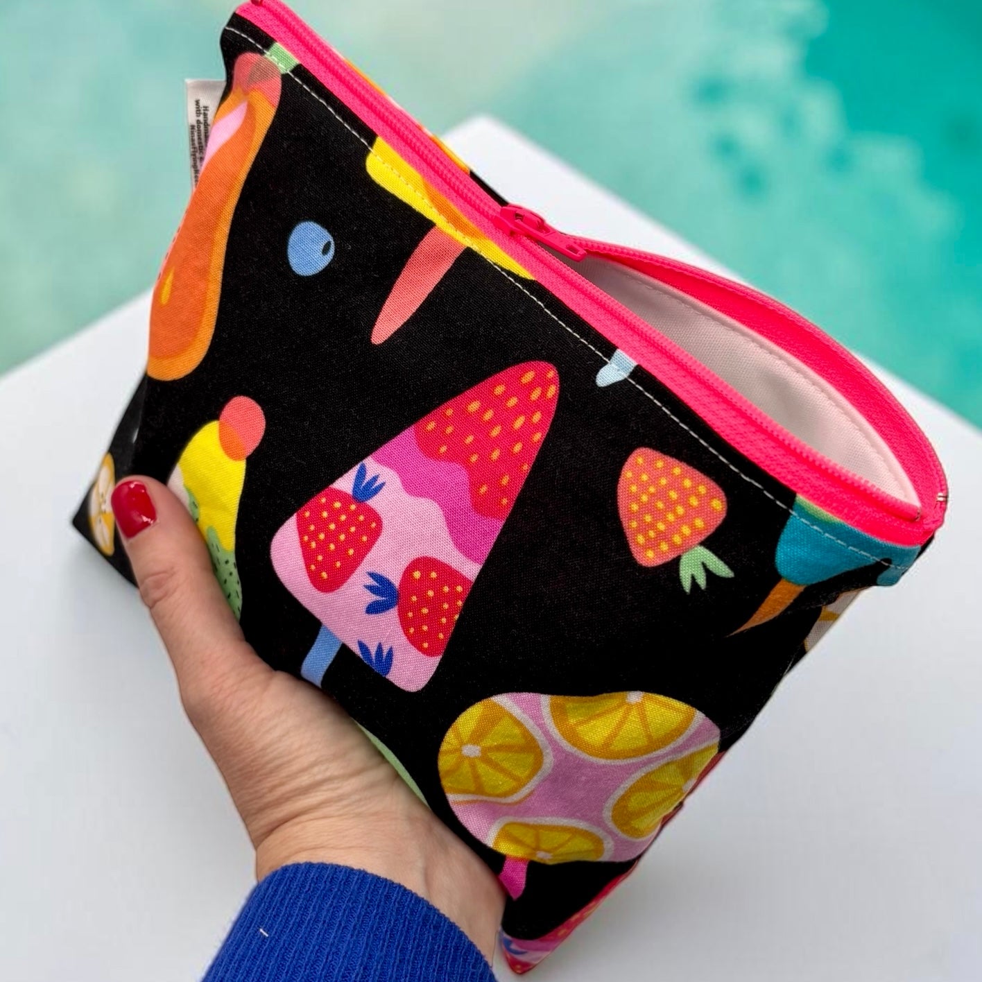 Sandwich Sized Reusable Zippered Bag Popsicles