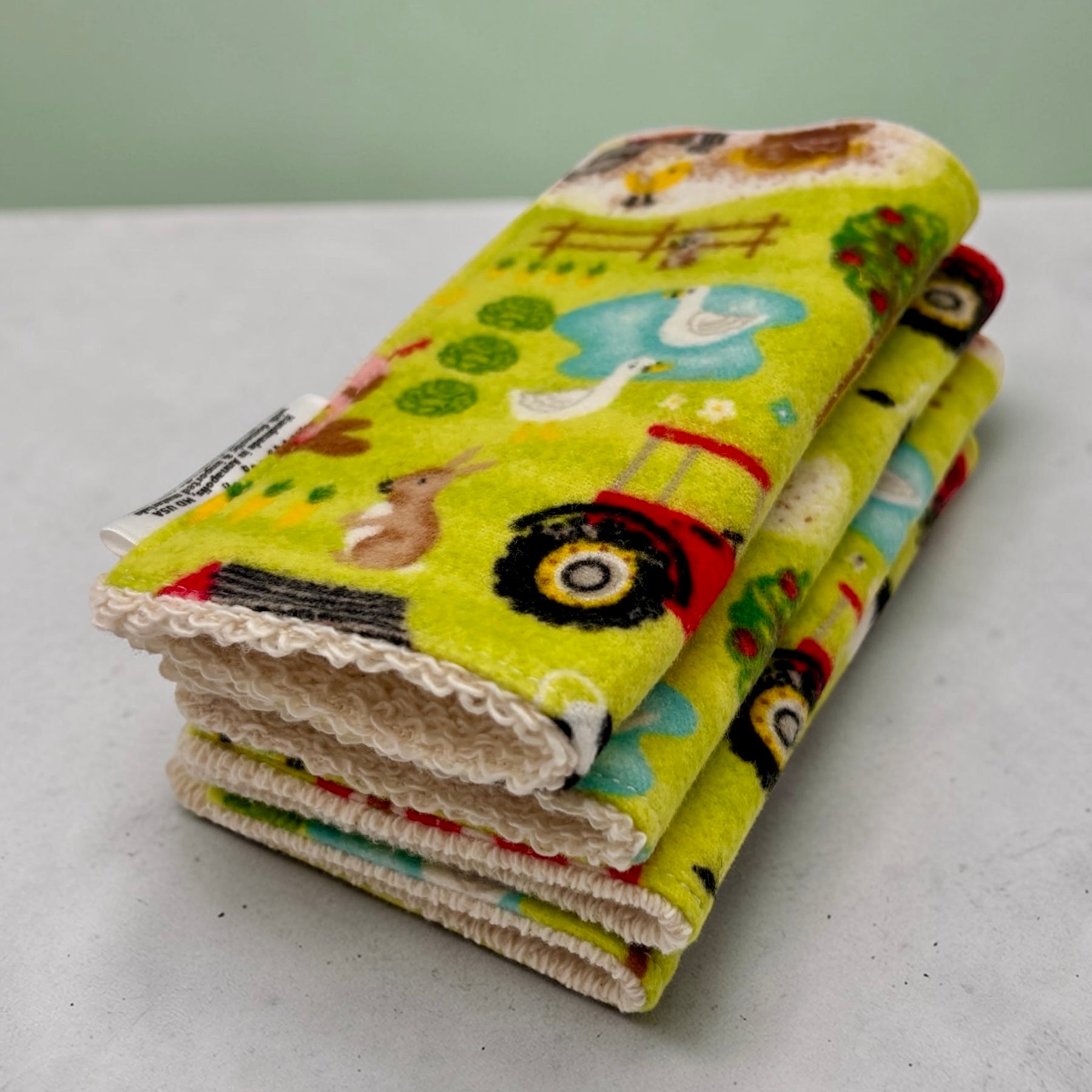 Wash Cloths - Minis - Farm Animals