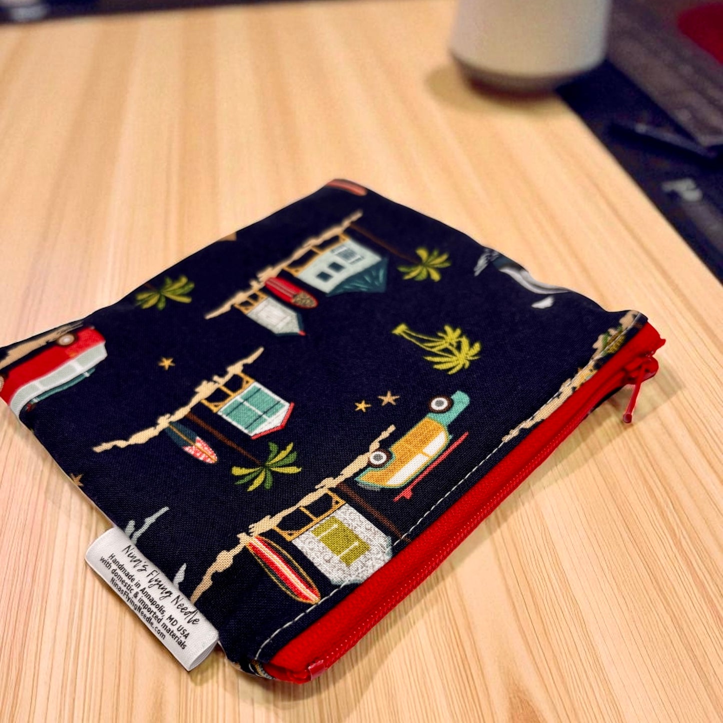 Toddler Sized Reusable Zippered Bag Beach