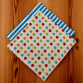 Reusable Napkins - Stripes and Polka Dots