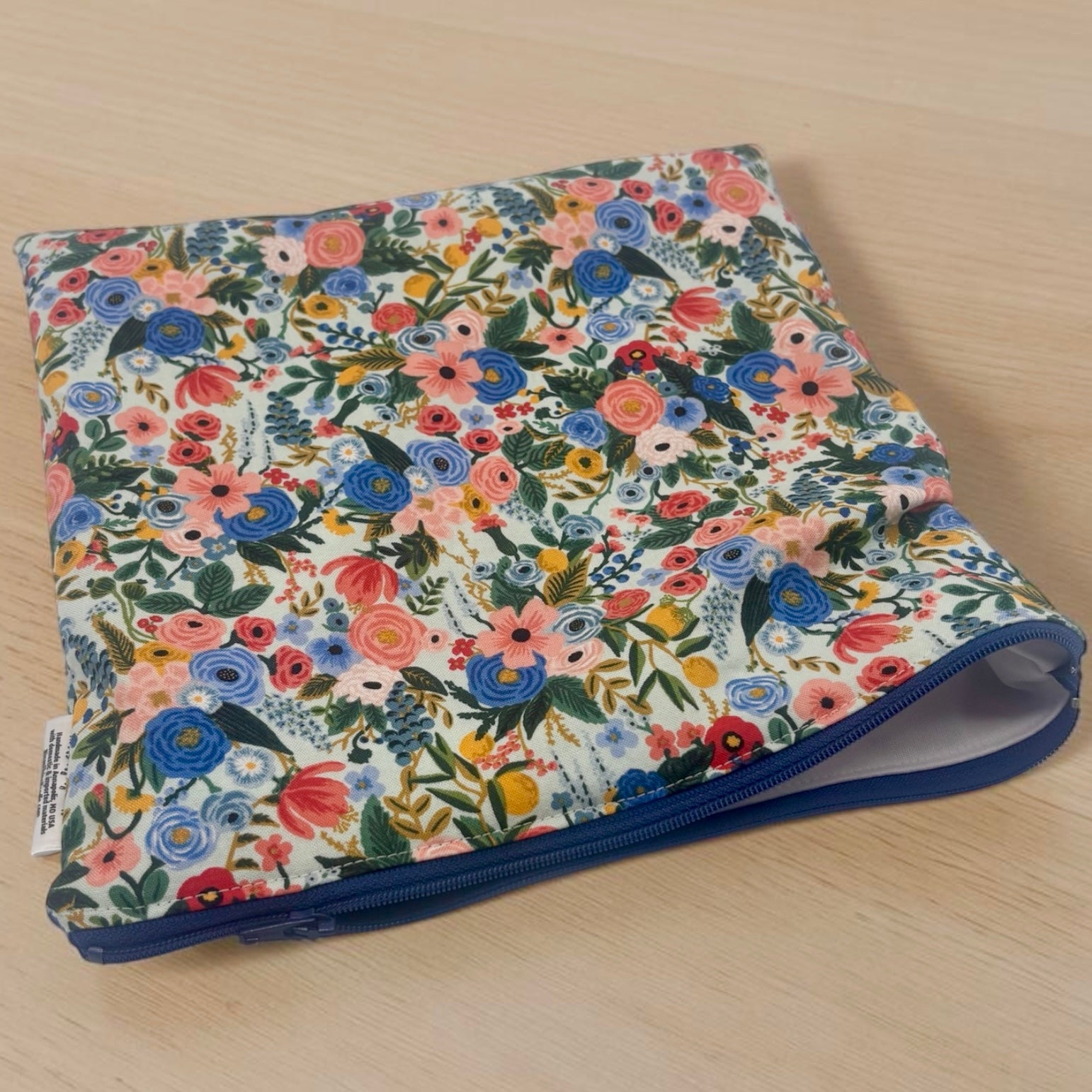 Gallon Sized Reusable Zippered Bag Floral Rifle Paper Co