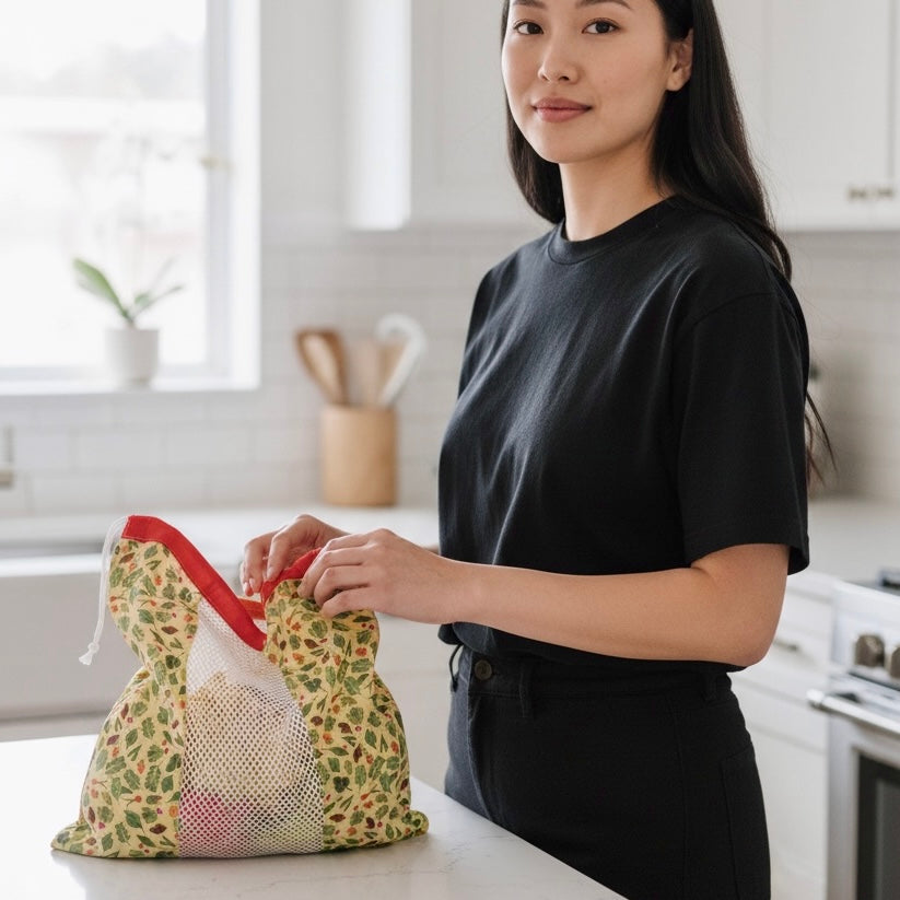 Large Produce Bag Vegetables