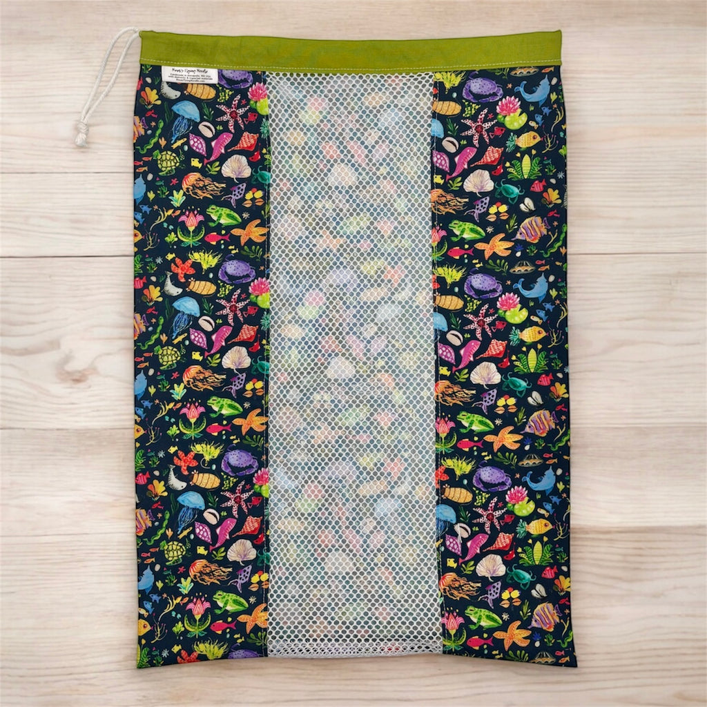 Large Produce Bag Ocean Animals
