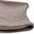 Adult Handmade Neck Warmer Dots On Gray