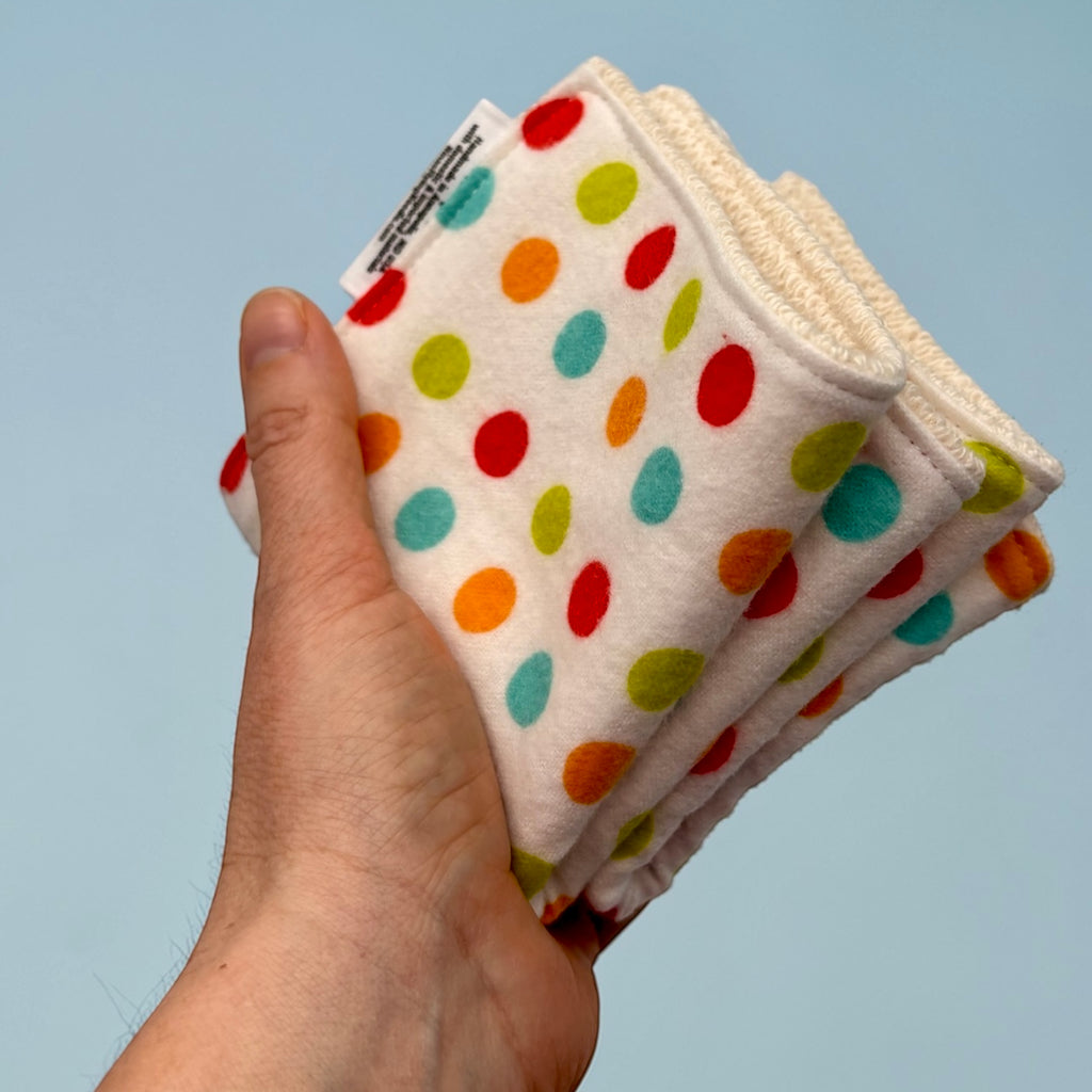 Wash Cloth - Regular - Dots Colorful