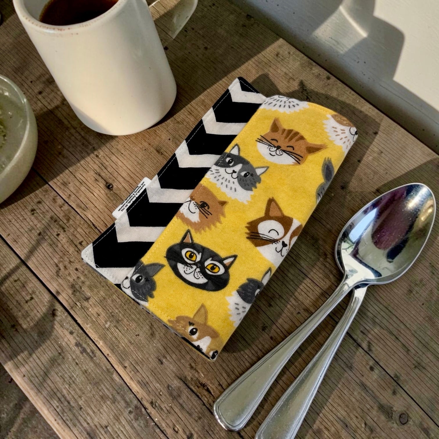 Reusable Napkins - Cats