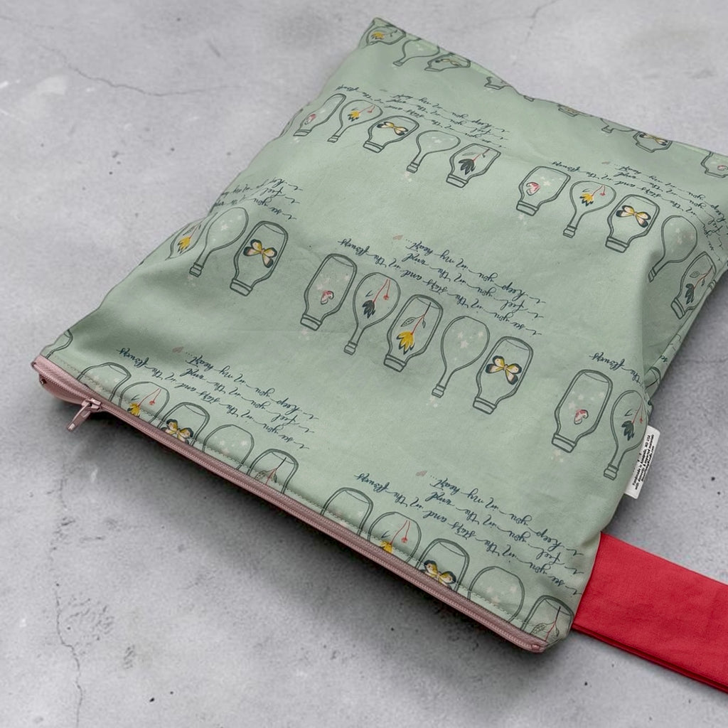 Large Wet Bag with Handle Whimsical