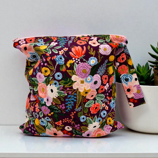Large Wet Bag with Handle Rifle Paper Co Floral