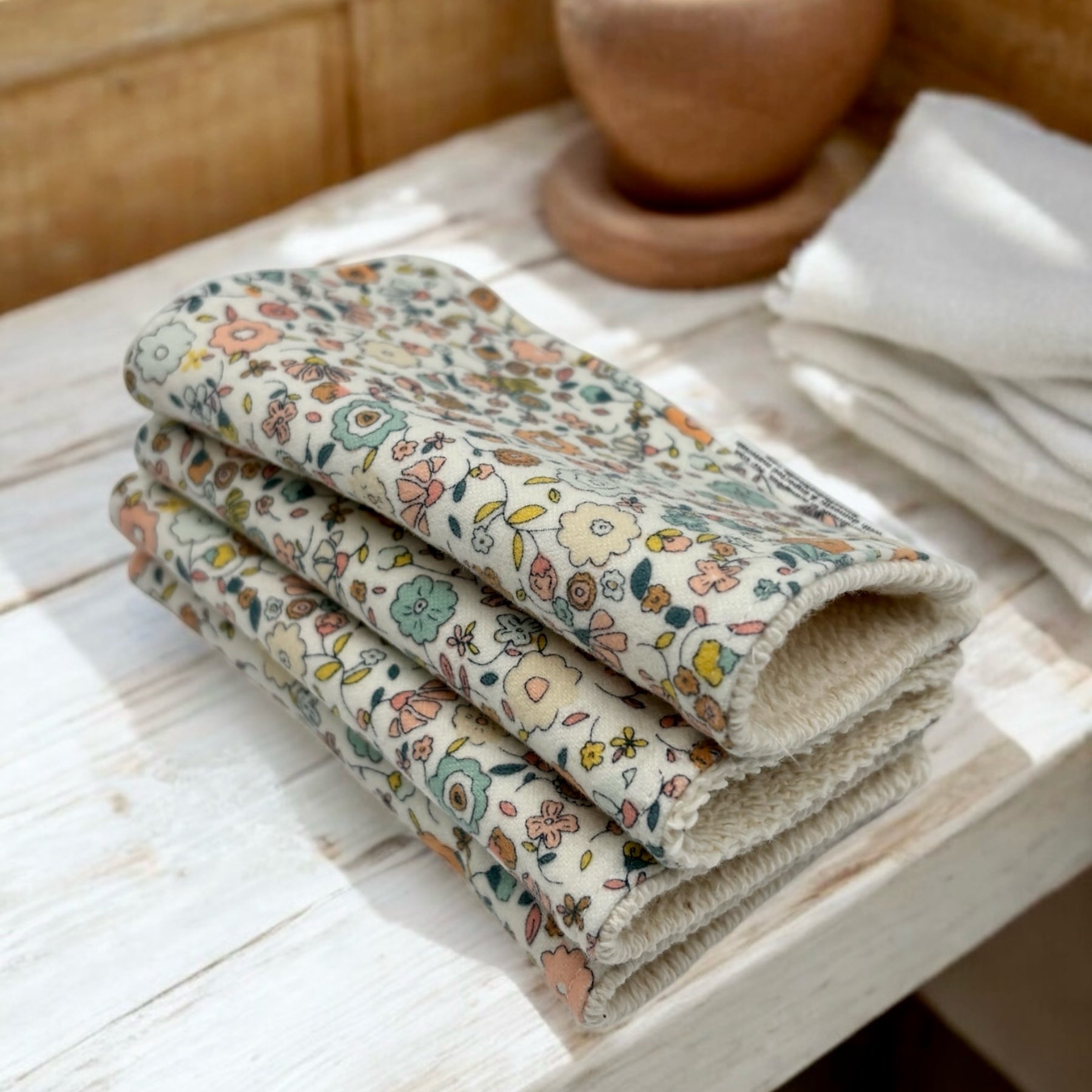 Wash Cloths - Minis - Florals