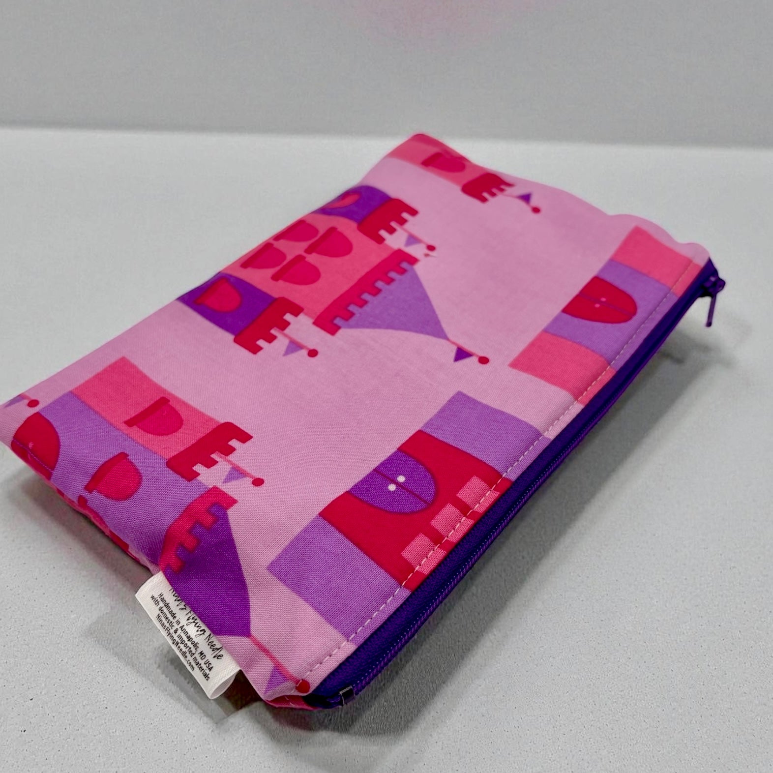 Snack Sized Reusable Zippered Bag Castles