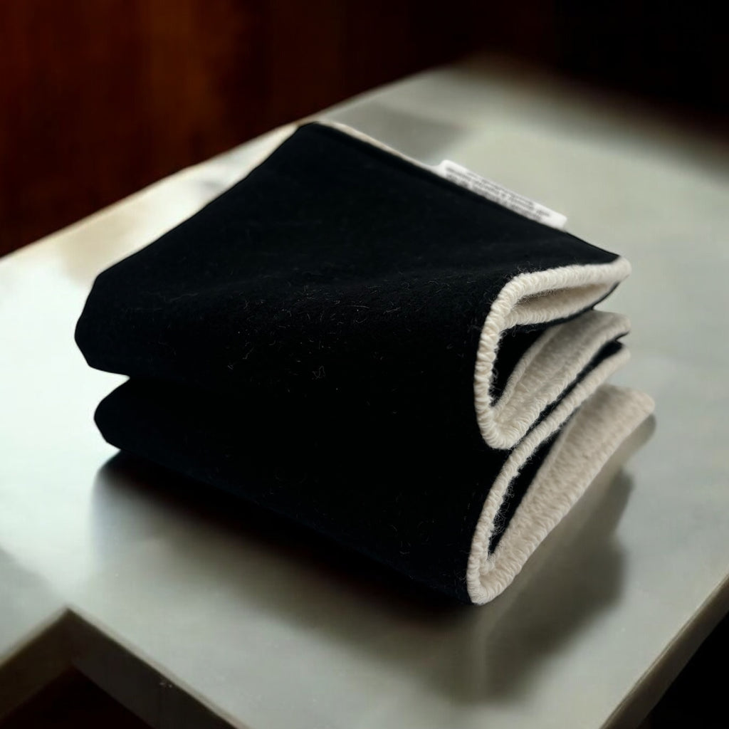 Wash Cloth - Regular - Solid Black