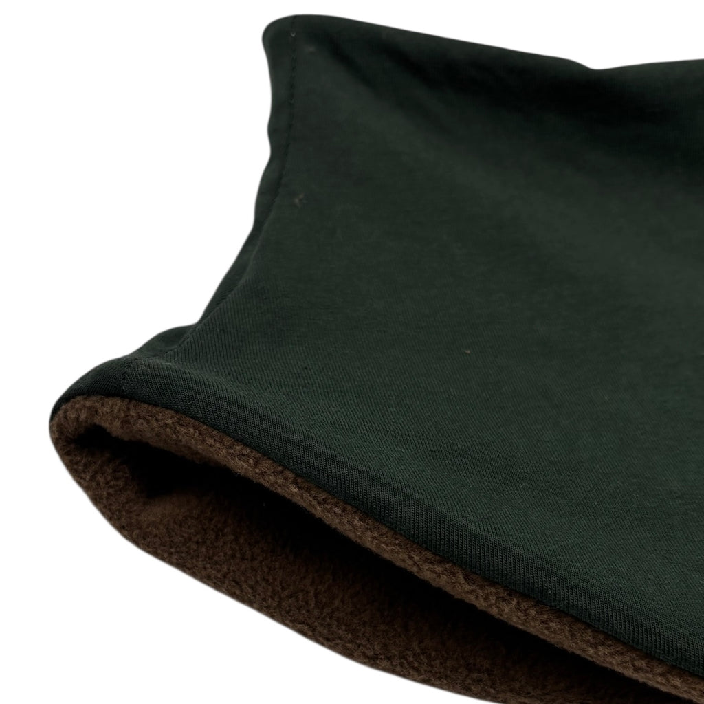 Adult Handmade Neck Warmer Solid Forest Green