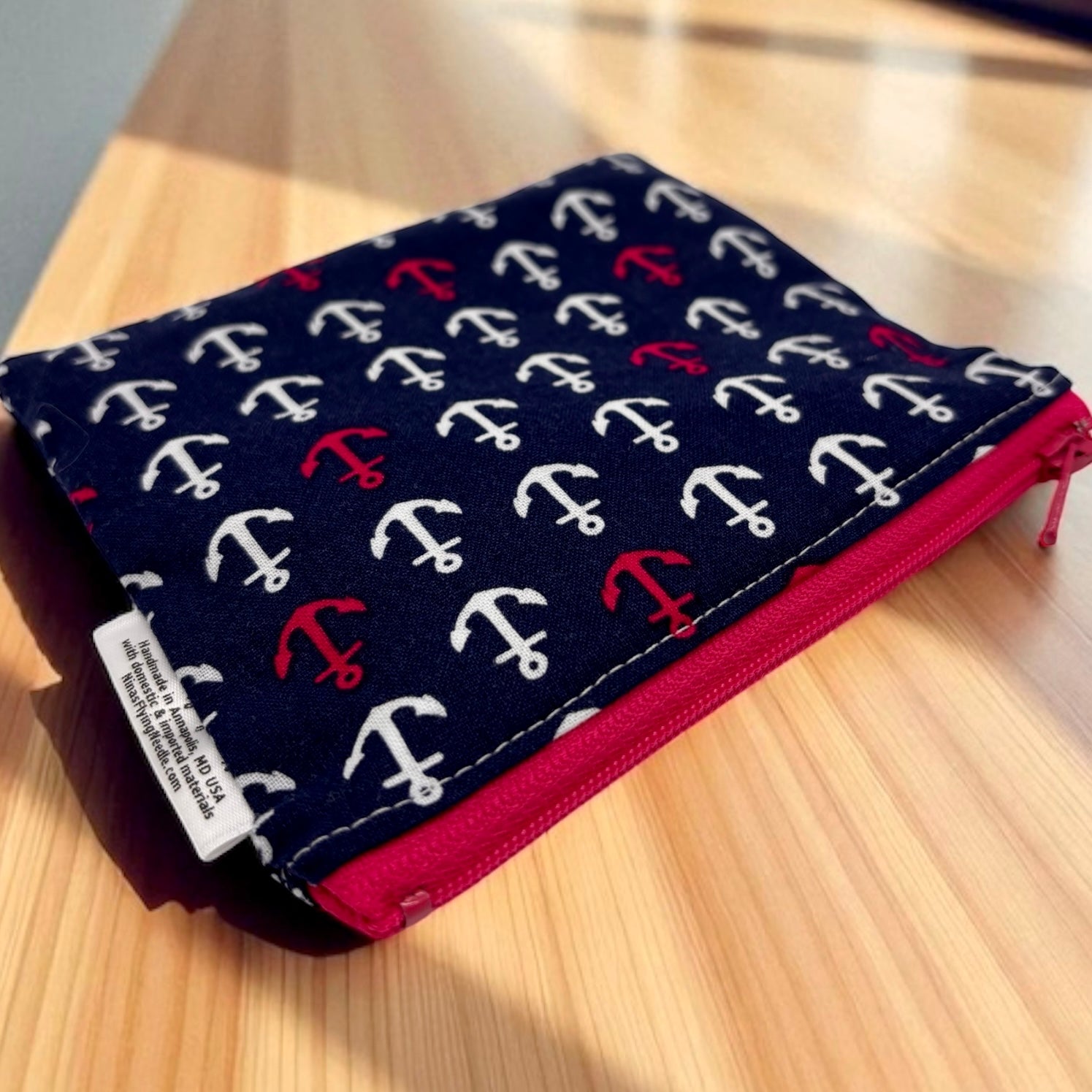 Toddler Sized Reusable Zippered Bag Anchors