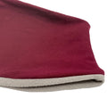 Adult Handmade Neck Warmer Solid Maroon (multiple liner options)