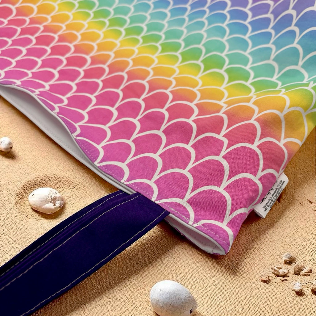 Pool Bag Scales Ombre Pastels