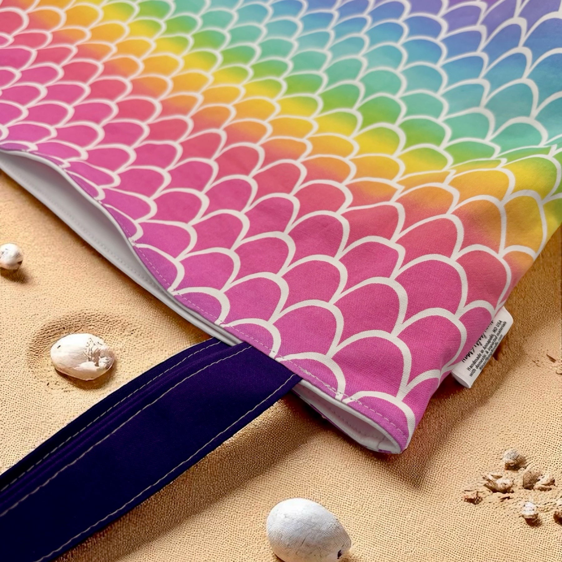 Pool Bag Scales Ombre Pastels