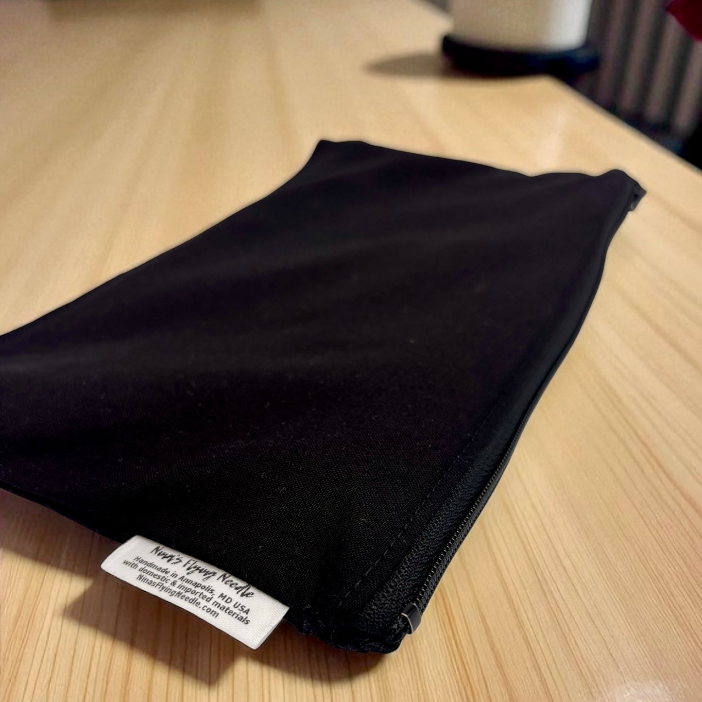 Travel Sized Wet Bag Solid Black