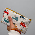 Knick Knack Sized Reusable Zippered Bag Cars and Trucks